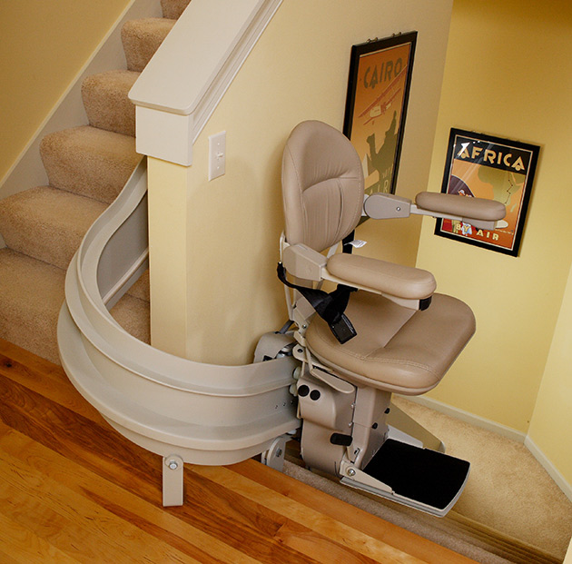 bruno curved anaheim stairlift cre2110