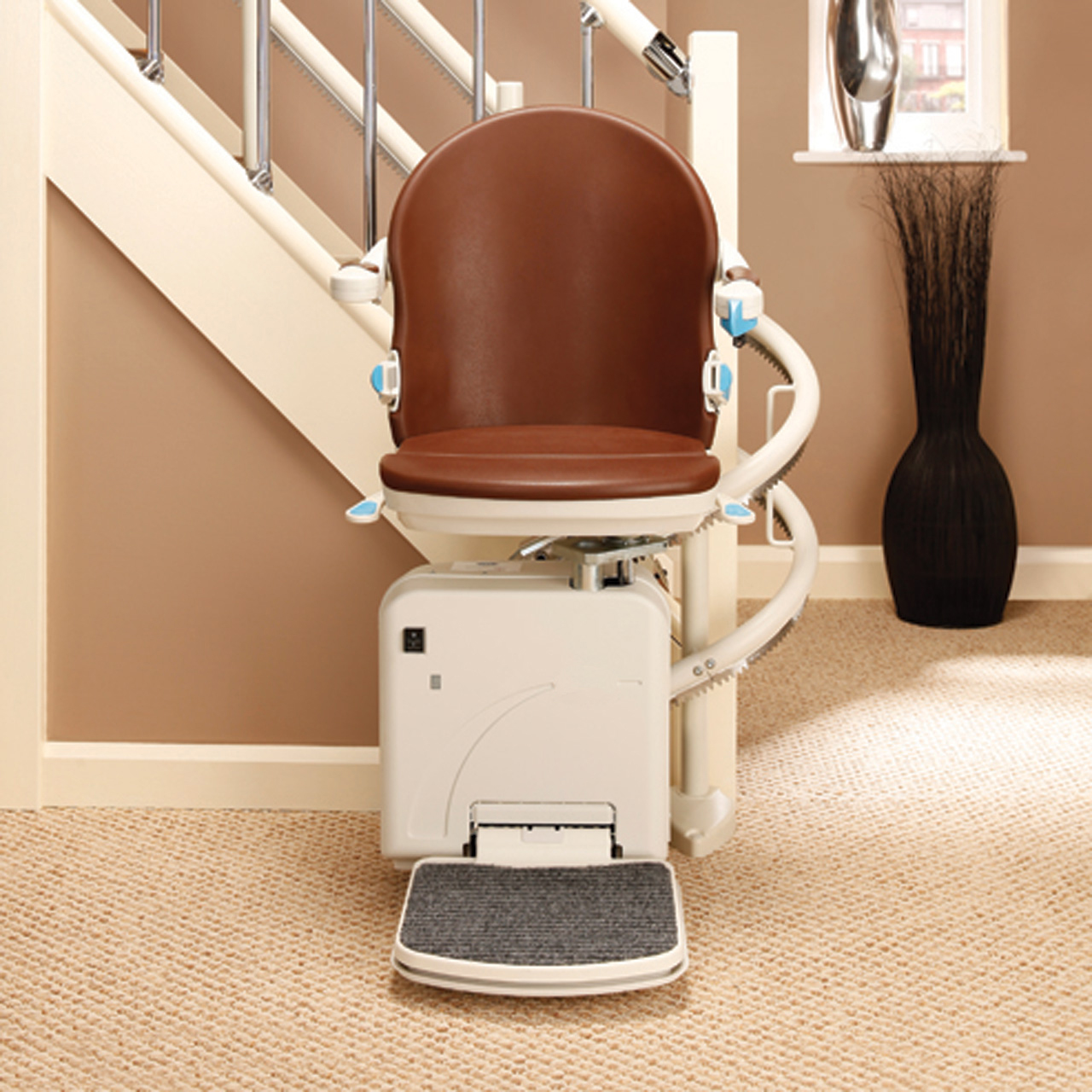 Handicare 2000 Los Angeles Curved Chair Stair Lift