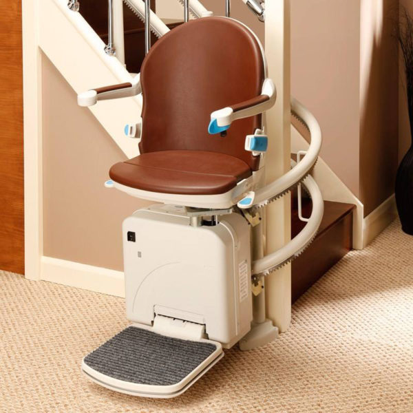 Handicare 2000 curved San Jose stairlift