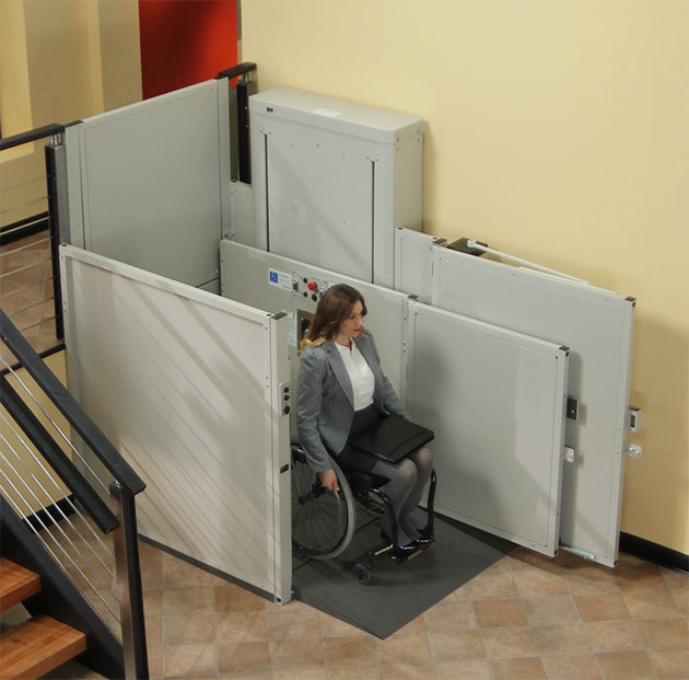 Oakland commercial vpl wheelchair elevator ada handicapped lift
