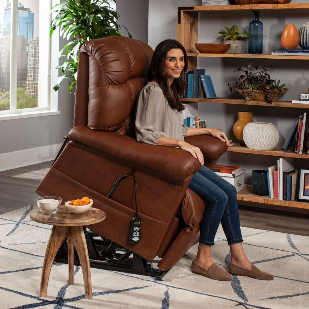 LA Twilight Reclining Golden Lift Chair Recliner