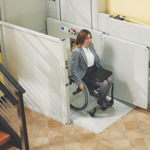 ada commercial business wheelchair lift