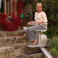 Alameda outdoor stairlift acorn 130 used recycled seconds