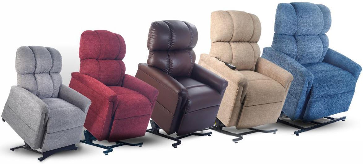 LA Golden MaxiComfort PR535 Lift Chair Recliner are available in Small, Medium, Large, Extra Large, Extra Wide and Tall