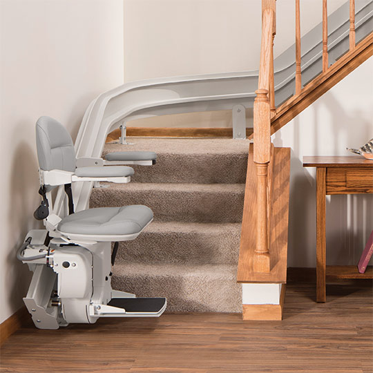 Oakland Bruno curved cre-2110 stairway staircase chairstair lift