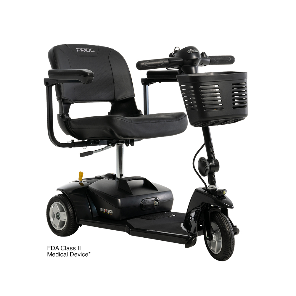 go go electric ultra x 3 wheeled scooter