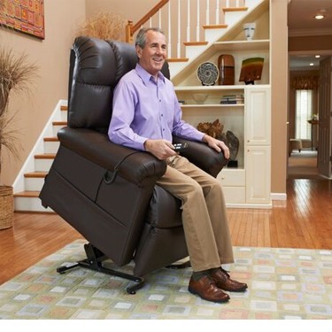 phoenix leather seat lift chair recliner