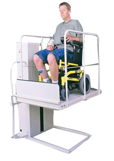 totally reconditioned wheelchair porch elevators vpl vertical platform porchlifts macslift mobile home wheelchair lifters