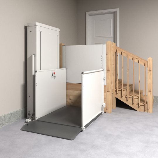 Kraus Porch Lifts are vertical platform lifts
